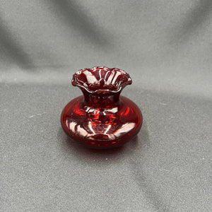 Anchor Hocking Ruby Red Bulb Vase