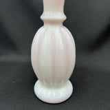 Fenton 9" Peach Crest Melon Vase