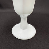 Indiana Glass Milk Glass Goblets-Parfait