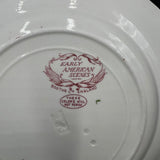 Mt Vernon in 1797 Scenic Plate by Booths Ltd - Early American Scenes