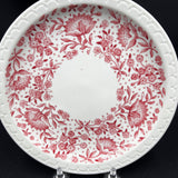 Syracuse China Econo Rim Roxbury Red Dessert Plate