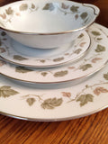 Noritake China,; Noritake Vineyard Pattern; Complete Place Setting