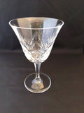 Josair "Asta" Vintage Crystal Wine Glasses, set of 9