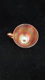 Fenton Orange Tree Carnival Glass Punch Cup; Fenton Art Glass; Fenton Carnival Glass; Orange Glass