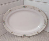 Vintage Noritake Sedan Large Oval Serving Platter, Hand Painted, Made in Japan