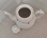 White Coffee Pot; Ceramic Coffee Pot; Porcelain Coffee Pot