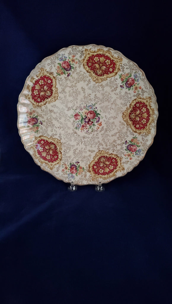 James Kent Old Foley Pompadour Dish; Collectible Dish; Vintage James Kent Porcelain