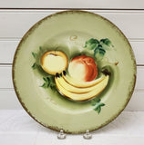Vintage Norleans Japan Hand Painted Decorative Plate, Fruit Motif