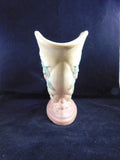 Vintage Hull Art Pottery "Wildflower" Cornucopia Vase, W-7-7 1/2