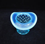 Fenton Art Glass Aqua Top Hat; Fenton Hobnail;Fenton Art Glass