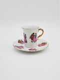 Andre Richard Dancing Couple Vintage Teacup & Saucer/ Vintage Tea Cup and Saucer