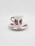 Andre Richard Dancing Couple Vintage Teacup & Saucer/ Vintage Tea Cup and Saucer
