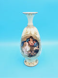 Neoclassical Portrait Vase; Vintage Portrait Vase; Antique Victoria Austria Vase