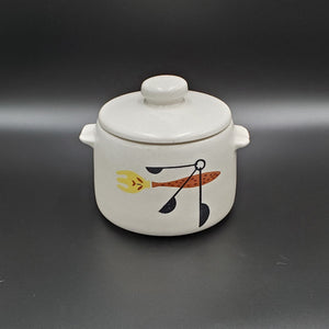 West Bend Bean Pot; Ceramic Bean Pot; Vintage Bean Pot; Stoneware Pot