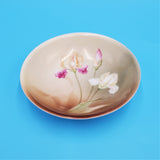 R S Germany Small Floral Bowl; Reinhold Schlegelmilch, Tillowitz Factory; Hand Painted Floral Bowl