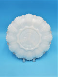 Fire King Milk Glass Divided Plate; Divided Serving Dish; Milk Glass PLate