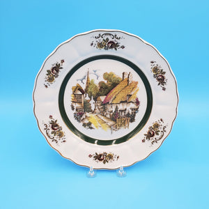 Princess House "English Rural Scenes" Wall Plates; Set of Wall Plate; Landscape Plates; Wall Decoration