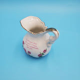 Lefton Creamer, Small; Lefton Floral Creamer; Mother's Day Gift; Grandmother Gift; Lefton Porcelain Creamer