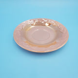 Fire King Lusterware Saucer; Fire King Peach Lusterware Saucer; Fire King Replacement