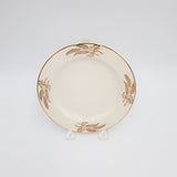 Homer Laughlin Prairie Gold Plate and Saucer; Lifetime China Prairie Gold; Butter Plate; Low Saucer; Laughlin China