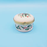 Lenox Holly Trinket Dish/ Lenox Dish/ Lenox Holiday Dish/