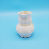 Small Belleek Creamer; Belleek Pottery; Coffee Creamer; White Creamer