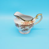 White Creamer; CPO Japan Occupied Japan Creamer; White and Gold Creamer