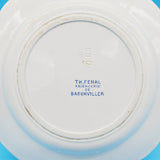 Badonviller Ironstone Transferware Plate; Théophile Fenal; French Transferware Plate; Collectible Plate