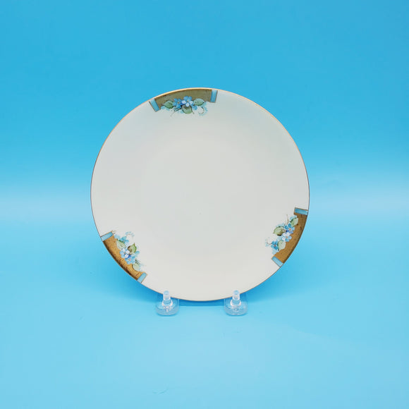 Classic Bavaria Off White Desert Plate; Floral Desert Plate;