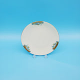 Classic Bavaria Off White Desert Plate; Floral Desert Plate;