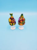 Fruit Basket Salt and Pepper Shaker Set; Fruit Shaker Set