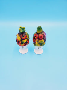 Fruit Basket Salt and Pepper Shaker Set; Fruit Shaker Set