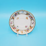 Schumann Empress Dresden Flowers Tea Cup and Saucer; Floral Tea Cup