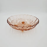 Indiana Glass Pink Garland Pattern Oval; Pink Serving Bowl