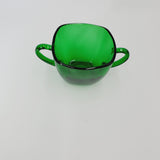 Anchor Hocking Forest Green Charm Sugar Dish; Emerald Green Sugar Dish