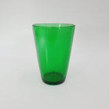 Hocking Glass Forest Green Tumblers; Green Glass Tumblers