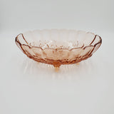 Indiana Glass Pink Garland Pattern Oval; Pink Serving Bowl