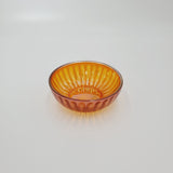 Imperial Carnival Glass Marigold Smooth Rays Berry Bowl