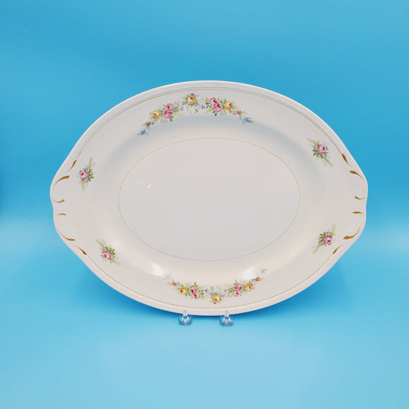 Homer Laughlin Georgian Eggshell Oval Platter