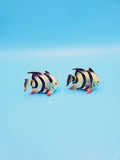 Fish Figurine Salt and Pepper Shakers, Made in Japan