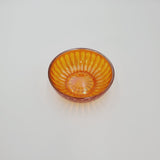 Imperial Carnival Glass Marigold Smooth Rays Berry Bowl