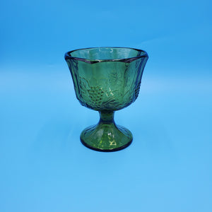 FTD Avocado Green Grape and Leaf Vase; Large Green Vase