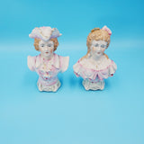 Japanese Bisque Figurines; Halsey Import Figurines