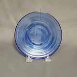 Hazel Atlas Cobalt Blue Moderntone Saucer; Blue Glass Saucer