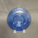 Hazel Atlas Cobalt Blue Moderntone Saucer; Blue Glass Saucer