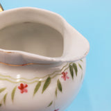 Japanese Made Ceramic Floral Creamer; Hand Painted Creamer