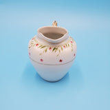 Japanese Made Ceramic Floral Creamer; Hand Painted Creamer