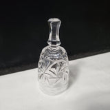 Glass Hand Bell - Clear Cut; Home Decor Bell