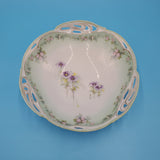 Ceramic Racine Floral Bowl by Bauer Rosenthal and  Company