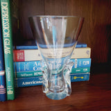 Steuben Glass Lyre Vase